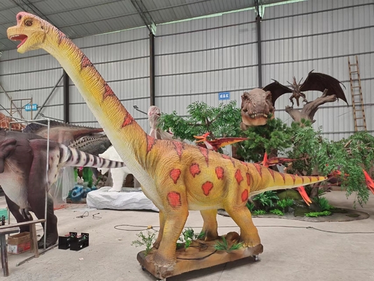 El dinosaurio al aire libre del Brachiosaurus animó el modelo del mismo tamaño Animatronic