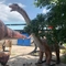 Modelo Diplodocus de parque de atracciones de dinosaurio animatrónico realista