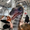 Modelo realista realista de Limusaurus del parque de atracciones del dinosaurio animatronic