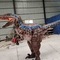 Traje de dinosaurio realista Traje de raptor con piernas ocultas