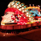 linterna china del festival de los 50cm-30m, linternas al aire libre de seda de la demostración