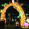 linterna china del festival de los 50cm-30m, linternas al aire libre de seda de la demostración