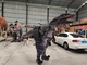 Traje Animatronic realista del dinosaurio de T-Rex de la simulación adulta