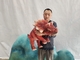 Marioneta Animatronic del Triceratops del dinosaurio del bebé del control de la mano en venta