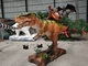Parque de juegos para niños Movimiento de paseo de dinosaurios animatrónicos para atracciones del parque temático