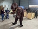 Personalización de tamaño realista Traje de dinosaurio para sala de juegos