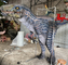 Dinosaurio animatrónico realista y duradero para la seguridad del parque temático