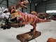 Simulación de tamaño real Animatrónico Dilophosaurus para Jurassic Park