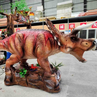 comprar Jurassic World Dinosaur Realista Dinosaurio Animatronic Parque de Atracciones Parque Temático Triceratops Modelo online manufacture