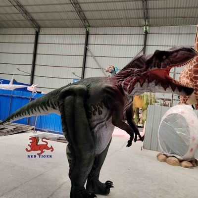 Traje de dinosaurio realista para interiores Traje de Tyrannosaurus Rex para adultos
