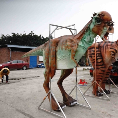 Disfraz de dinosaurio realista TUV/Disfraz de Pachycephalosaurus para centros comerciales