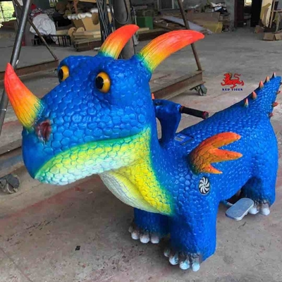 Paseos animatrónicos que hacen dinero, paseo realista de Dino con sonido rugiente vivo