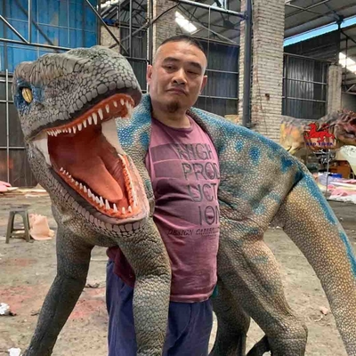 comprar Playgrounds Dino Marioneta de mano Resistente a la intemperie Niños Edad Marioneta de dinosaurio de mano online manufacture