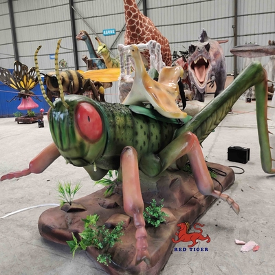 Impermeable de espuma de alta densidad de avispa gigante de insectos animatrónicos hechos a mano