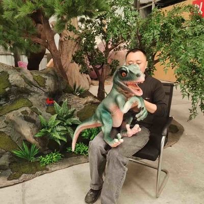 Marioneta de mano de Dino del parque temático/títere realista del brazo del dinosaurio