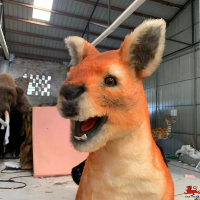 comprar Canguro de animales animatrónicos realistas de 1,8 m para parque temático online manufacture