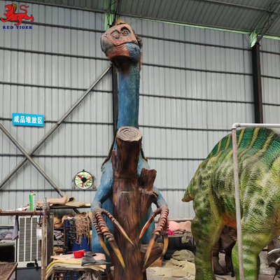 dinosaurio artificial modificado para requisitos particulares forma animatrónica realista hecha a mano del dinosaurio de 3m