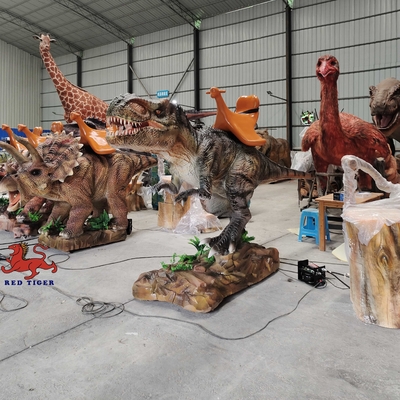 Parque temático realista Animatronic Dinosaur T Rex con movimiento y personalización de sonido