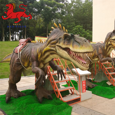 Paseo animatrónico realista del tiranosaurio con la personalización del movimiento/del sonido