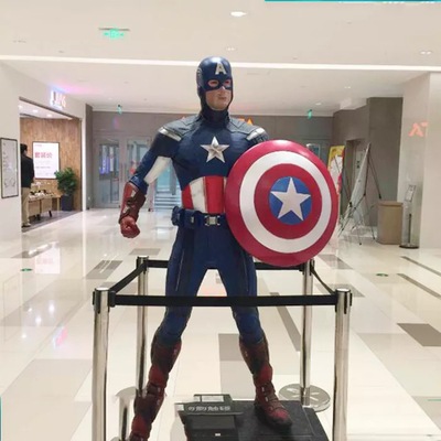 comprar Figura de resina Estatua de Marvel Escultura de Capitán América al aire libre online manufacture