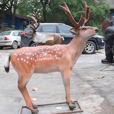 comprar estatuas animales realistas de 110V 220V con la personalización del movimiento/del sonido online manufacture