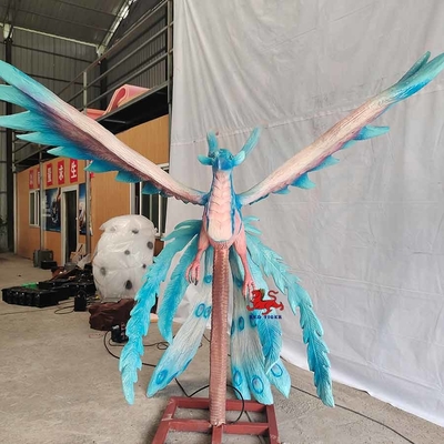 comprar Pájaro verde de las criaturas antiguas chinas Animatronic realistas adaptables de los animales online manufacture