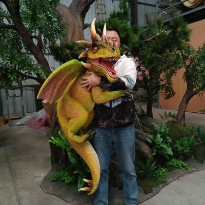 comprar Mosca Animatronic Dragon Puppet del dinosaurio del bebé del control de la mano online manufacture