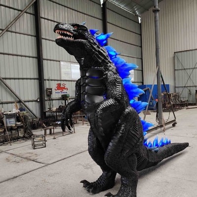 Traje real hecho a mano de funcionamiento del dinosaurio del traje del dinosaurio
