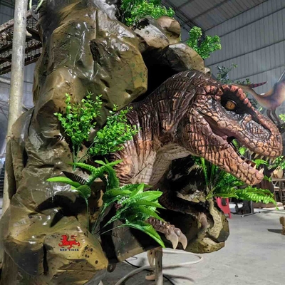 Recargable ajustable realista Animatrónico Dinosaurio Movimiento flexible