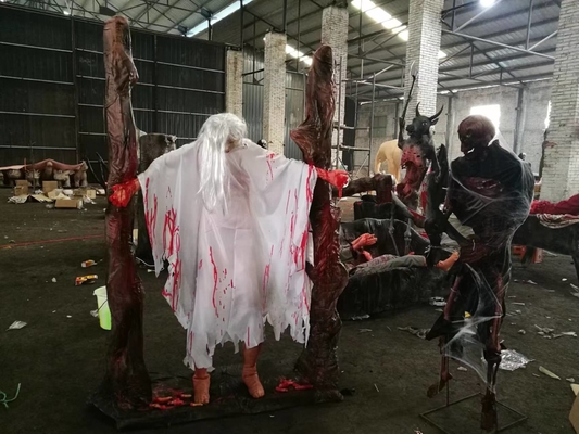 comprar Parque de diversiones profesional Requisitos de la casa embrujada Horror Decoración de Halloween online manufacture