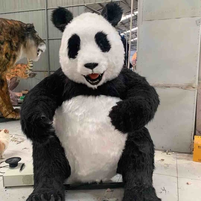 comprar Animales animados realistas parecidos a la vida Familia Panda Para Parque Temático online manufacture