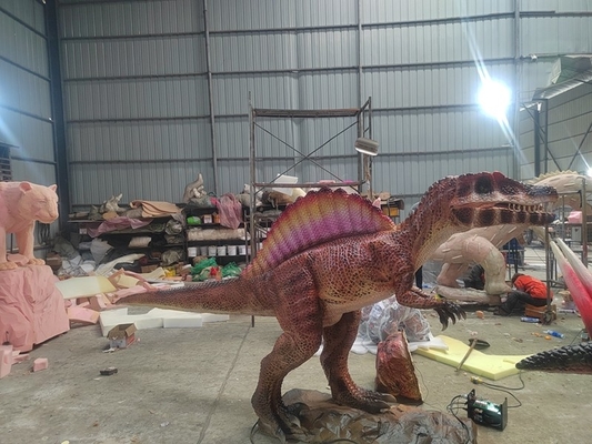 comprar Modelo de dinosaurio animatrónico personalizado Spinosaurus para el Parque Temático Jurásico online manufacture