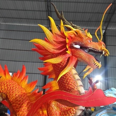 Desfile del dragón chino, suministros de carroza, desfile de carroza de carnaval.