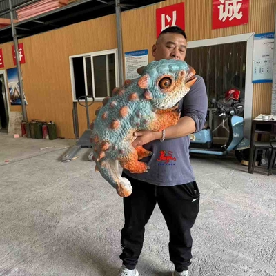 comprar Tamaño natural Animatrónica realista Dinosaurio Muñecos de mano Anquilosaurio online manufacture