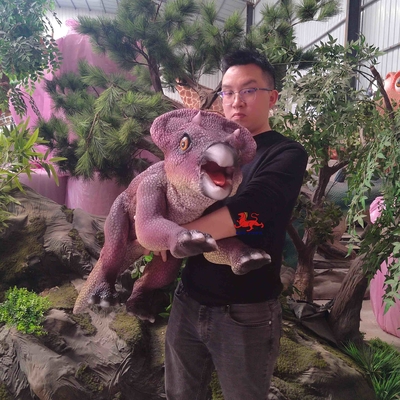 comprar Espectáculo de teatro Pequeña mano de dinosaurio títere de Protoceratops online manufacture