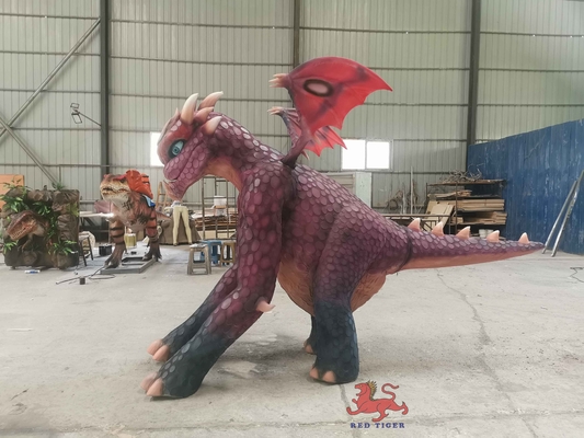 comprar Parque de Aventuras Desfile de Carnaval Atractivo Animatrónico Realista Traje de Dragón online manufacture