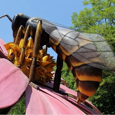 Modelo de insectos animatrónicos hechos a mano con movimiento y sonido personalizado