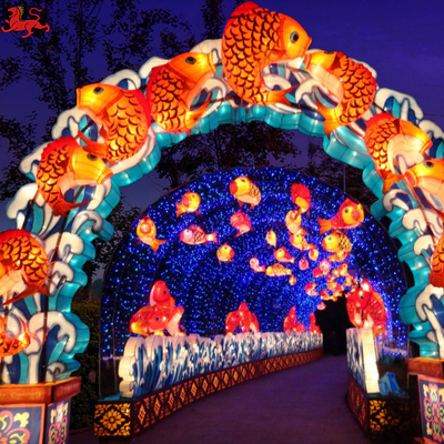 Buen precio Festival de linternas de China Zigong Tema de dibujos animados Festival de linternas Proveedor espectáculo de linternas de Navidad en línea
