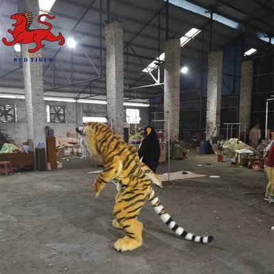 Sensor infrarrojo modificado para requisitos particulares Tiger Costume Suit realista para el alquiler del partido del tema