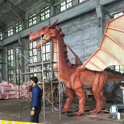 Good price Dinosaurio de parque temático impermeable de dragones animatrónicos mecánicos en línea
