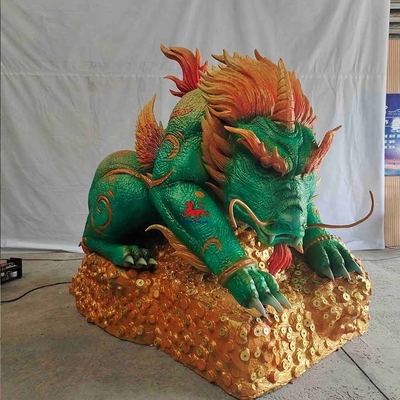 Good price Las criaturas mitológicas chinas de los animales de tamaño natural sanos realistas hacen frente a las tropas en línea