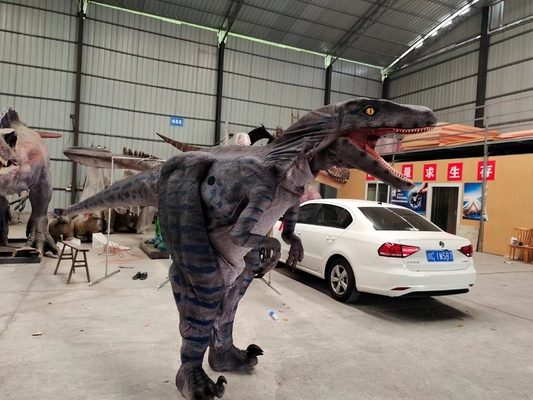 Traje Animatronic realista del dinosaurio de T-Rex de la simulación adulta