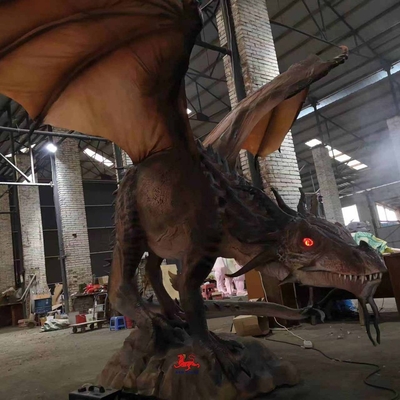 Good price Dinosaurio animatrónico realista y flexible con velocidad de movimiento ajustable en línea