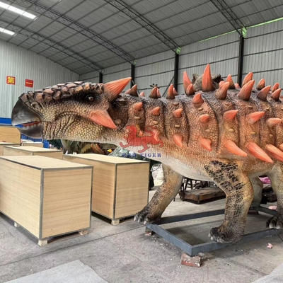 Animación realista Animatrónica Dinosaurio Anquilosaurio Dinosaurios
