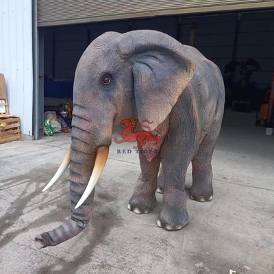 Performance personalizada realista adulto elefante animal doble traje con 110/220VAC / 380V de potencia