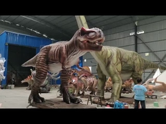 Tipo T Rex impermeable Dinosaurios tamaño natural Parque de diversiones Jurásico Dinosaurio