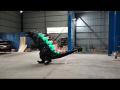 Disfraz de Godzilla Disfraz realista de dinosaurio Edad adulta 110V 220V