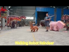 Nuevo Animatrónico Realista Control Remoto Robot Caminante Animal Reno Perro Robot