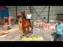 Parque de juegos para niños Animación a caballo para atracciones del parque temático